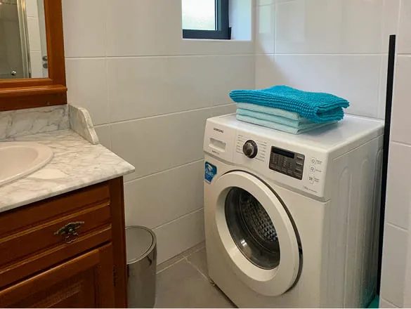 machien a laver du gite la chaumiere