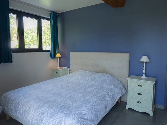 chambre 1 de la roseliere, gite normand pour 8 personnes