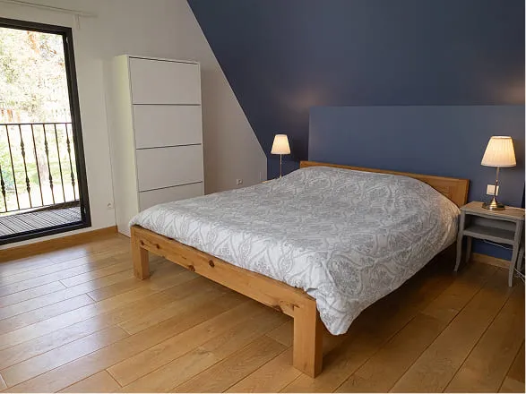 chambre 2 de la roseliere, gite normand pour 8 personnes