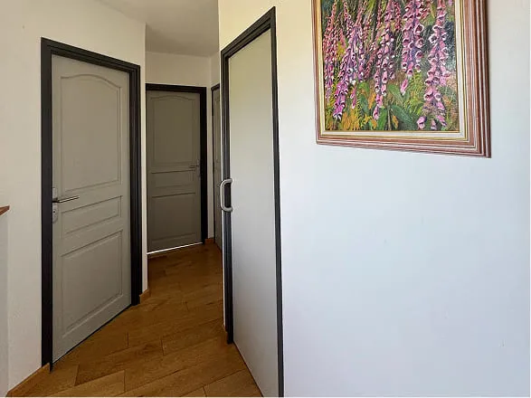 couloir etage de la roseliere, gite normand pour 8 personnes