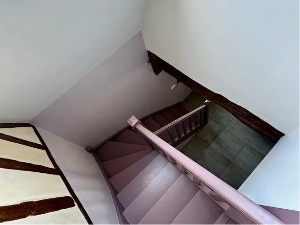 escaliers de la roseliere, gite normand pour 8 personnes